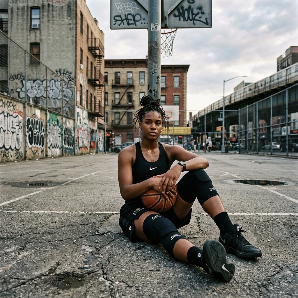 Female Basketball Athlete