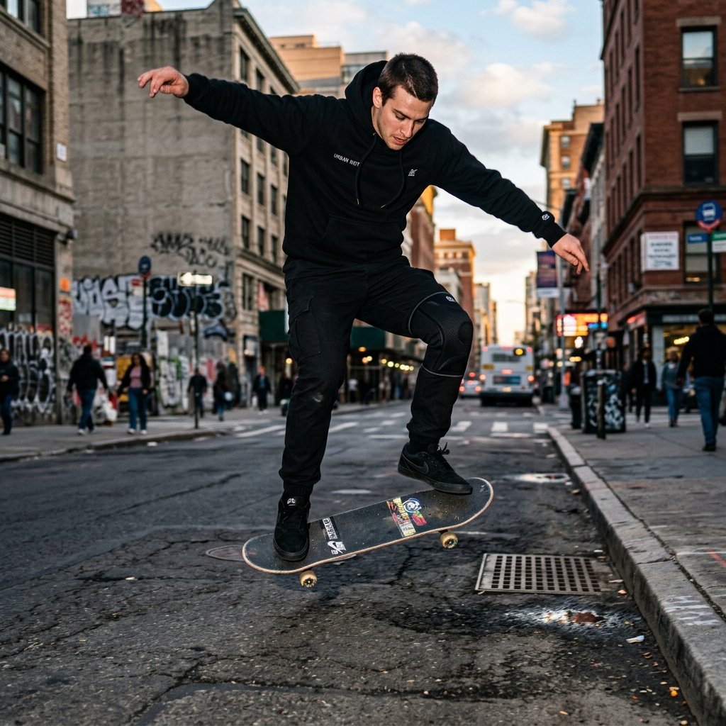 Street Skateboarder Athlete